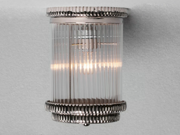 NIZZA - Handmade brass ceiling lamp by Patinas Lighting - view 3